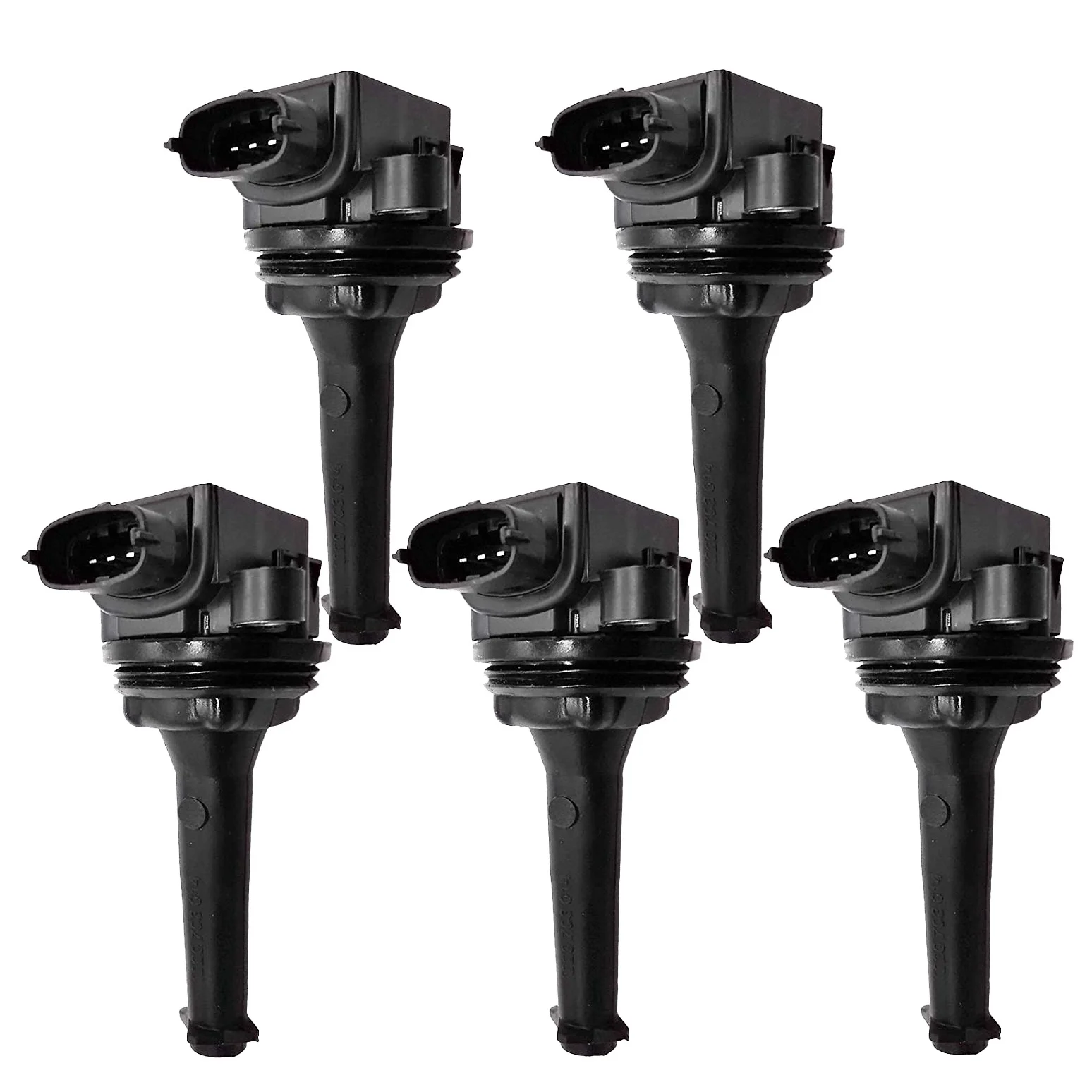

5PCS Ignition Coil Fit for Volvo C70 S60 S70 S80 V70 XC70 XC90 2.0 2.3 2.4 2.5 T5 30713416 9125601