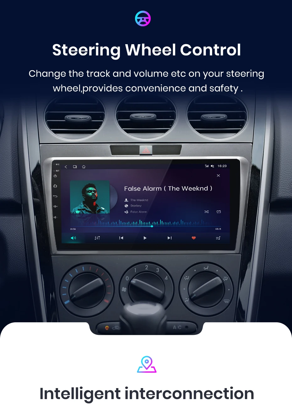 Junsun V1 AI Voice Wireless CarPlay Android Auto Radio für Mazda CX-7 CX7 2008-2015 4G Auto Multimedia GPS 2din autoradio – Detail 13