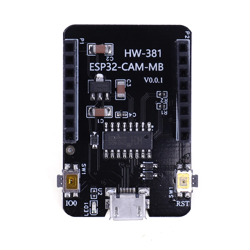 ESP32-CAM-MB 카메라 모듈 CH340 직렬-USB 프로그래밍 어댑터 보드 WIFI+블루투스 호환 ESP32-CAM 모듈