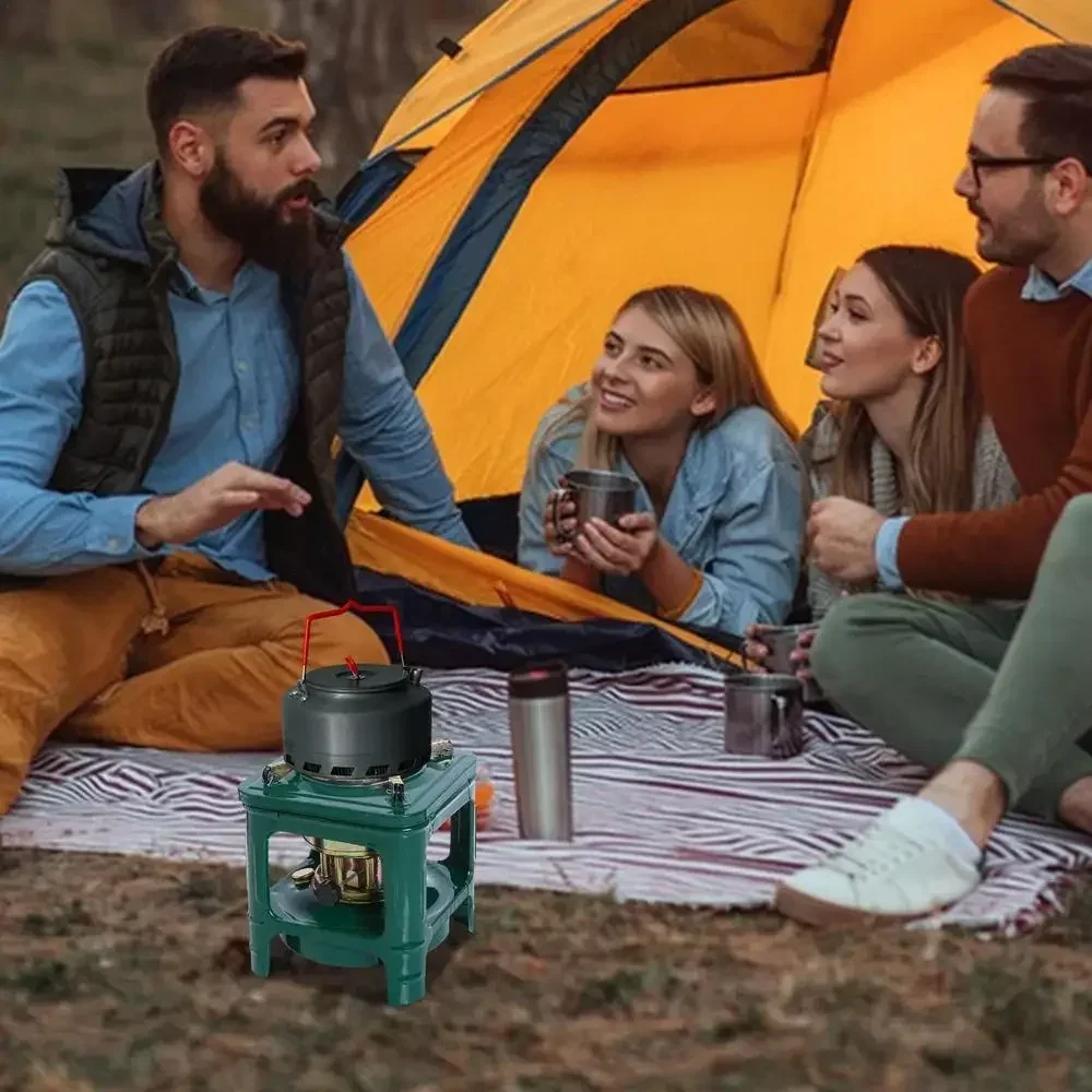Kerosene Stove Iron Cooking Stove Kerosene Burner Mini Camping Stove Camping Picnic Gear Outdoor Heaters for Cooking Travel BBQ