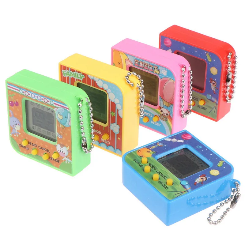 Virtual Pet Handheld Training Game Tamagotchies Electronic Pet Machine 168 Animals Classic Mini Kids Electronic Pet Machine Toy 6