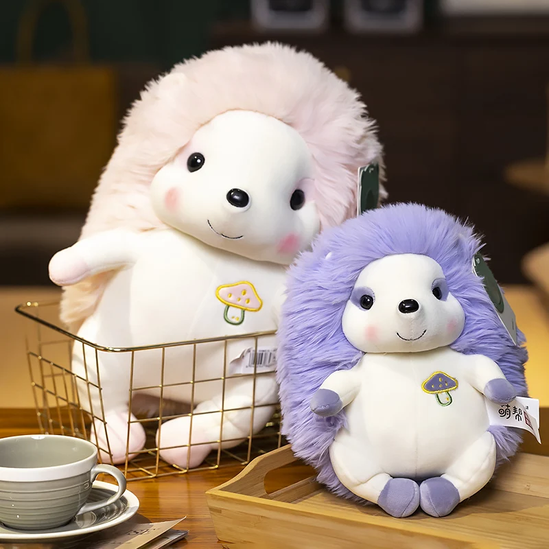 

23/30/40cm Cute Soft Real Life Hedgehog Plush Toy Kawaii Stuffed Animals Plushies Doll Anime Soft Kids Toys for Children Gifts