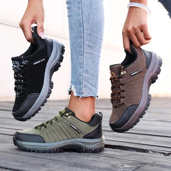 المشي لمسافات طويلة حذاء في الهواء الطلق الرجعية مقاوم للماء منصة التكتيكية المرأة أحذية رياضية ربيع الخريف جديد المضادة للانزلاق تسلق الجبال التخييم الأحذية 3