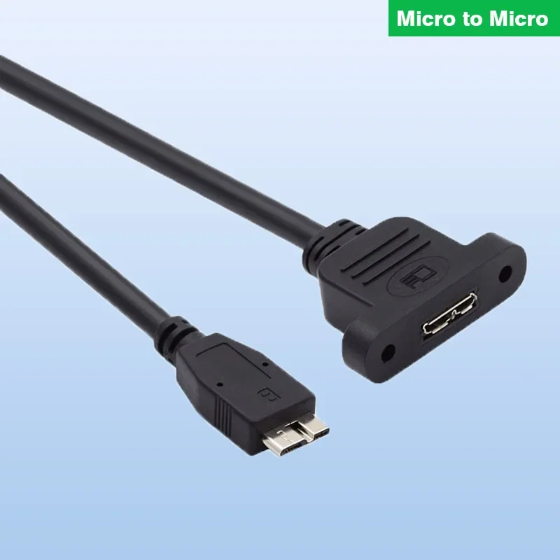 

Кабель-удлинитель Micro USB 2,0 (мама)-USB 3,0 (папа)