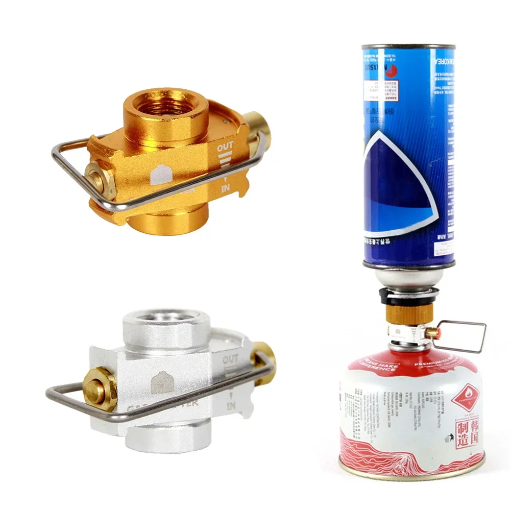 1Pc Widesea Camping Stove Propane Refill Adapter Gas Burner Gas Filling Butane Cylinder Tank LPG Saver Camping Equipment