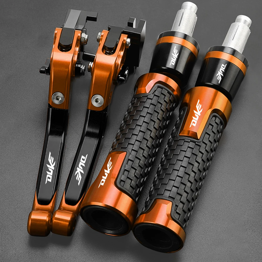 Motorcycle Accessories For KTM DUKE 125 200 390 690 Brake Clutch Levers Handlebar Handle Ends DUKE390 DUKE125 DUKE200 DUKE690