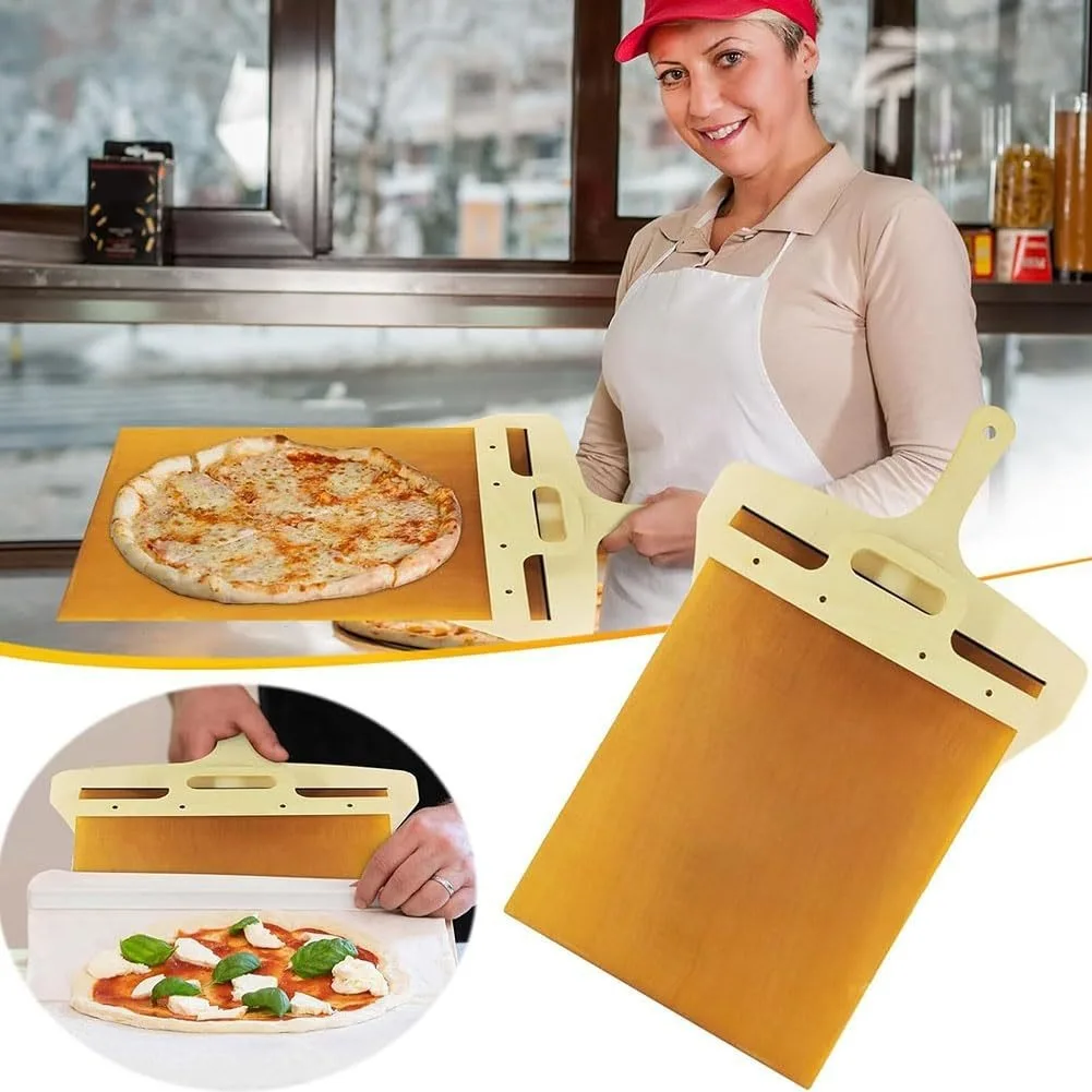 New Sliding Pizza Peel Sliding Pizza Scoop with HandlePizza