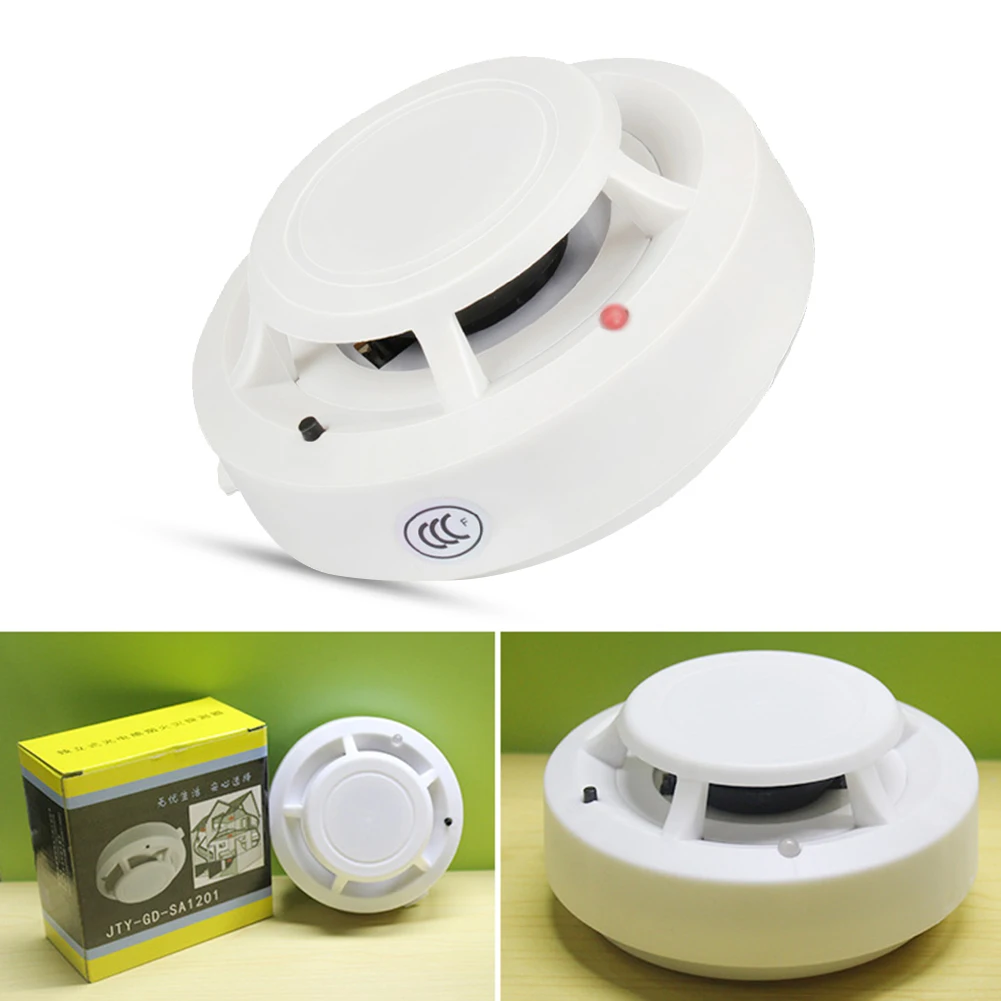 GD-SA1201W Smoke Fire Detector Alarm for Home Security - Reliable and Sensitive Sensor - 4