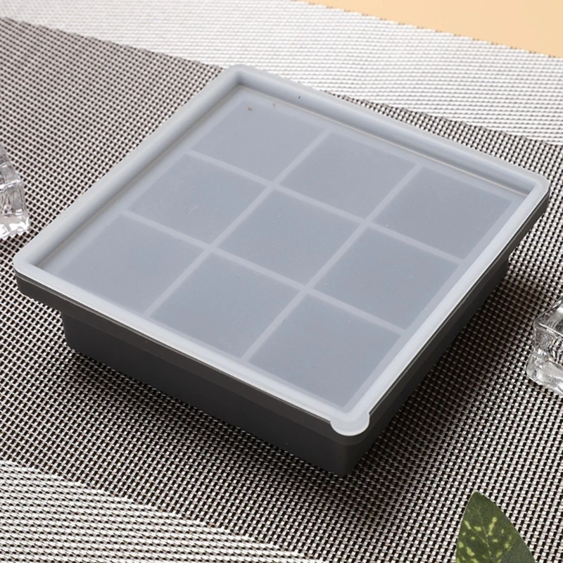 Silicone Ice Cube Tray Easy-Release Ice Molds Babies  Freezer Tray Silicone Babies  Ice Cube Tray 5 Color Dropshipping 6