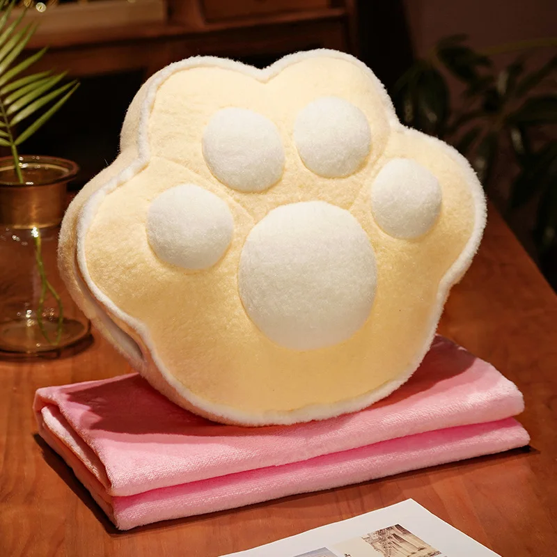 Kawaii Cat Paw Pillow Hand Warmer - Limited Edition