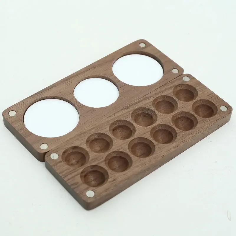 Portable Wooden Watercolour Box Empty