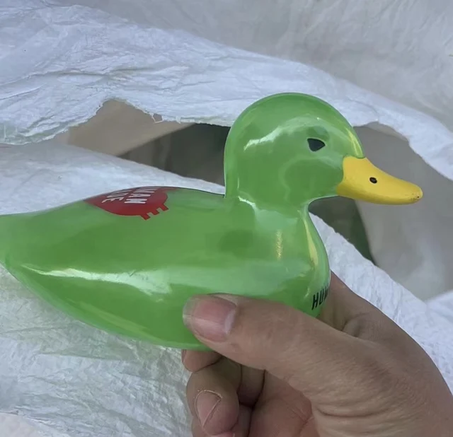 human made duck plush グローバル doll 