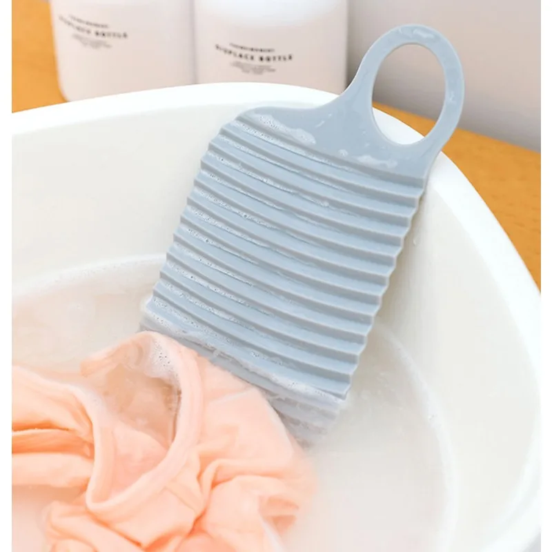 Laundry Board Travel Portable Thicken Mini Washboard Non Slip Laundry Accessories Board Washing Children's Clothes Socks Cleaning Products