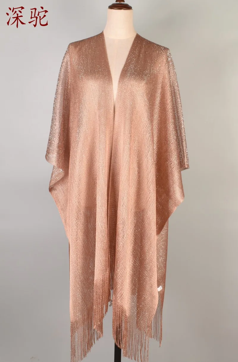 2023 neue Europäische und Amerikanische Stil Sexy Kleine Mesh Langen Bart Einfarbig Sonnencreme Schal Mode frauen Split Kopftuch – Detail 19
