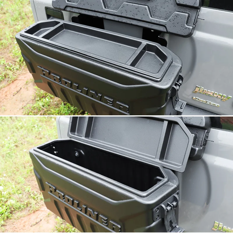 テールゲートツールボックス収納コンパートメントスズキジムニー