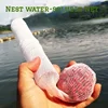1/2PCS 5M Water Dissolving PVA Narrow Mesh Tube Net Carp Fishing Net Lures Refill Plunger Bar Tackle Carp Fishing  Accessories 2