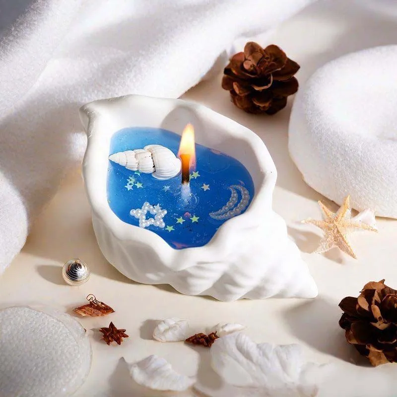 Starfish Seashell Scented Candle 5