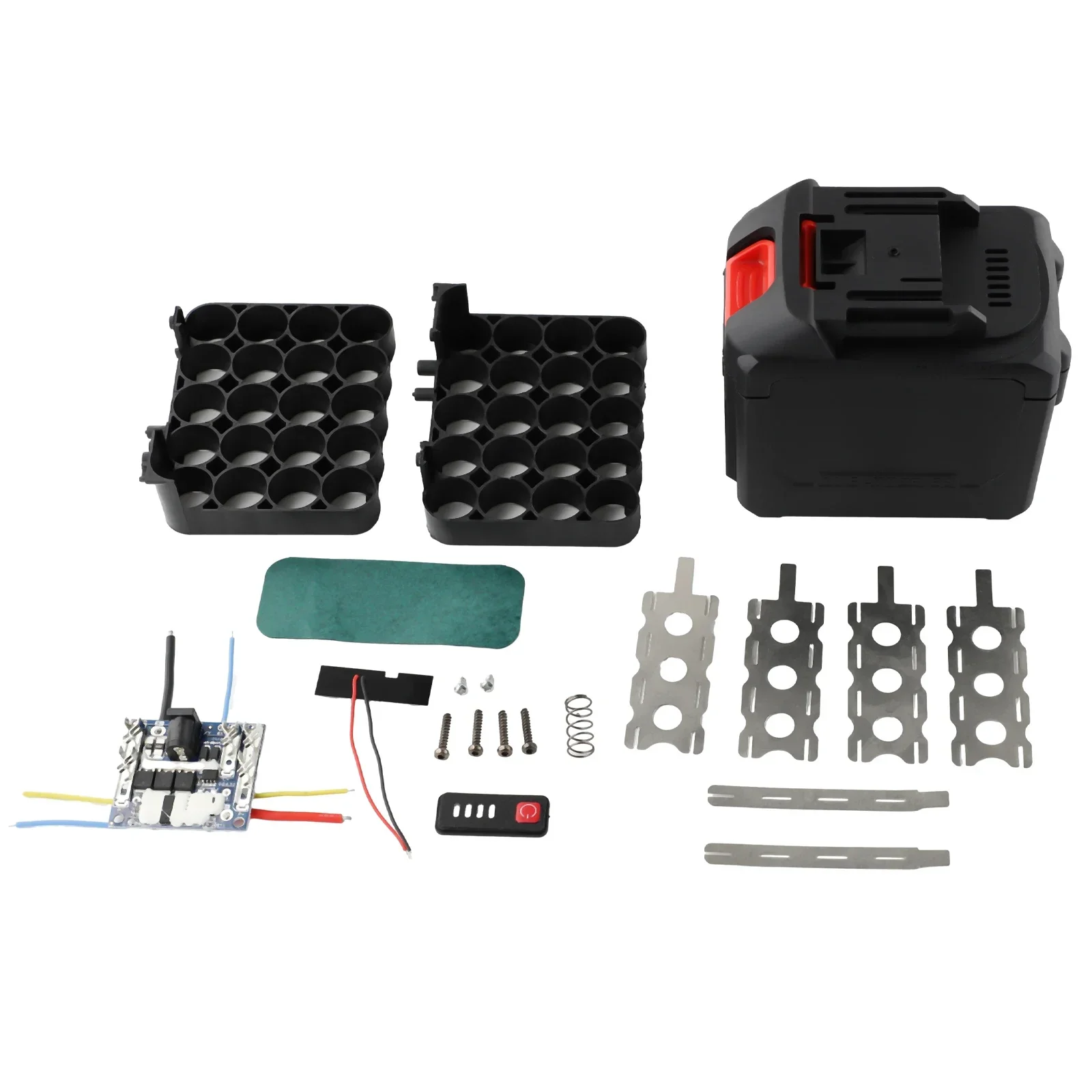 10/15/20 Cores Plastic Li-ion Battery Case Storage Box Shell PCB Charging Board Shell Box Protective Plate Sleeve Power Tool 6