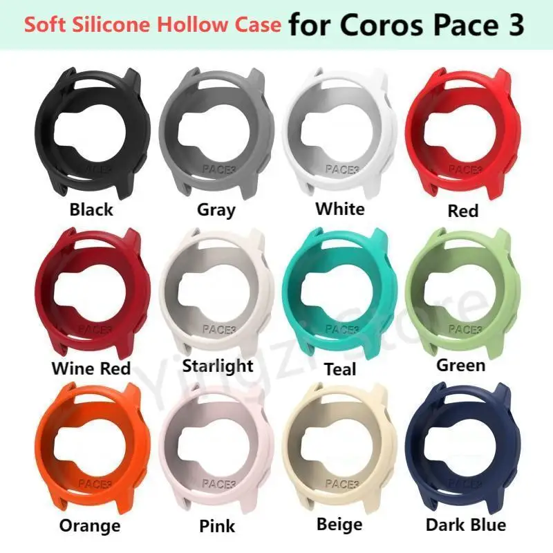 Silicone Hollow Smart Watch Case - Soft Protective Shell