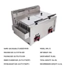 12L Stainless Steel Countertop Fryer For Fried Chicken French Fries Commercial Deep Fryer Machine With Dual Tanks 5