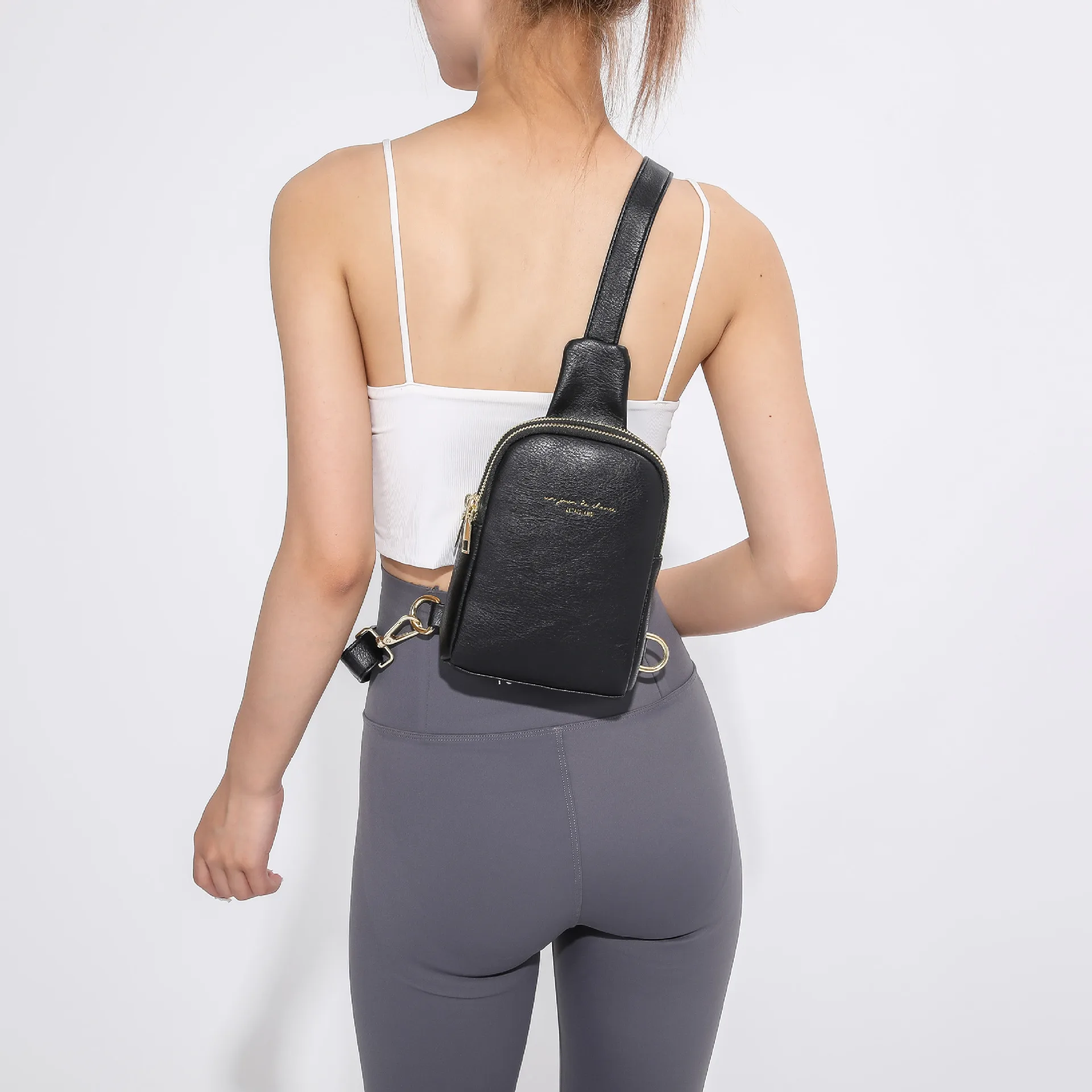 Neue Ankunft Kleine Umhängetasche für Frauen Männer Reise Geldbörsen Anti Diebstahl Cross Body Tasche für Frau Fanny Packs Sport Tasche – Detail 9