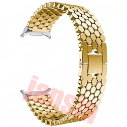 Stainless Steel Metal Strap Bracelet for Smartwatches - Ultra 47mm (SL Gold)