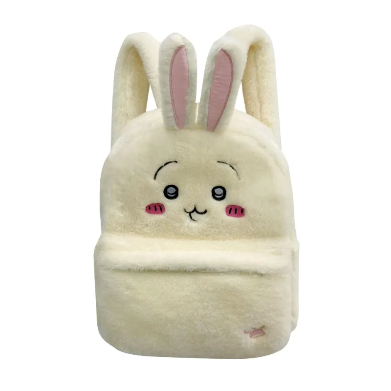 

Chiikawa Backpack Cute Cartoon Fashionable and Versatile Large Capacity Velvet Material Fresh and Sweet Gifts for Girls