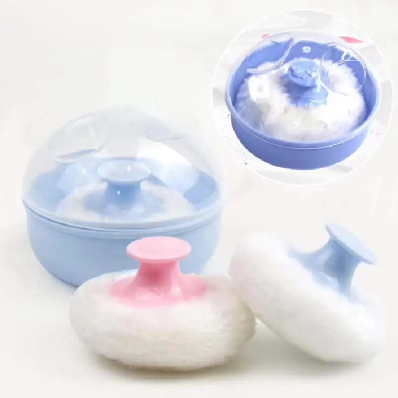 Baby Powder Makeup Puff Round Makeup Fluff Soft Plush Puff Sponge Body Powder Beauty Tools Soft Plush Tools