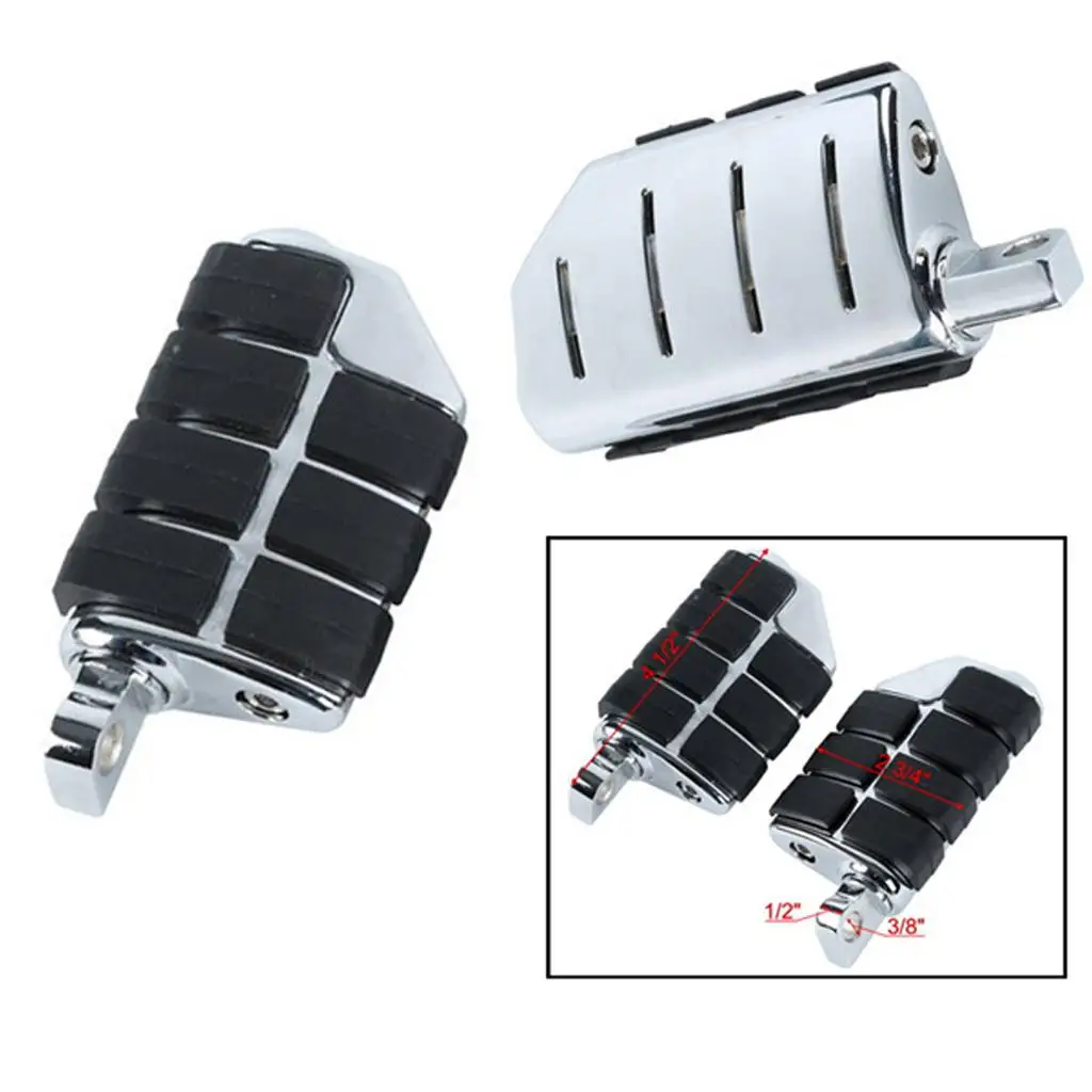 1 Pair Motorcycle Foot Rest Foot Pegs Mount for Honda GOLDWING GL1500 GL1100