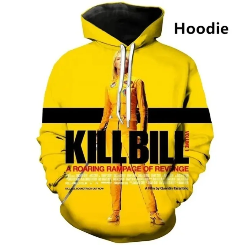 

Kill Bill Men Women 3D Print TV Series Hip Hop Hoodie Cosplay Men's Clothing Autumn and Winter Sweatshirts Long-sleeved Quality