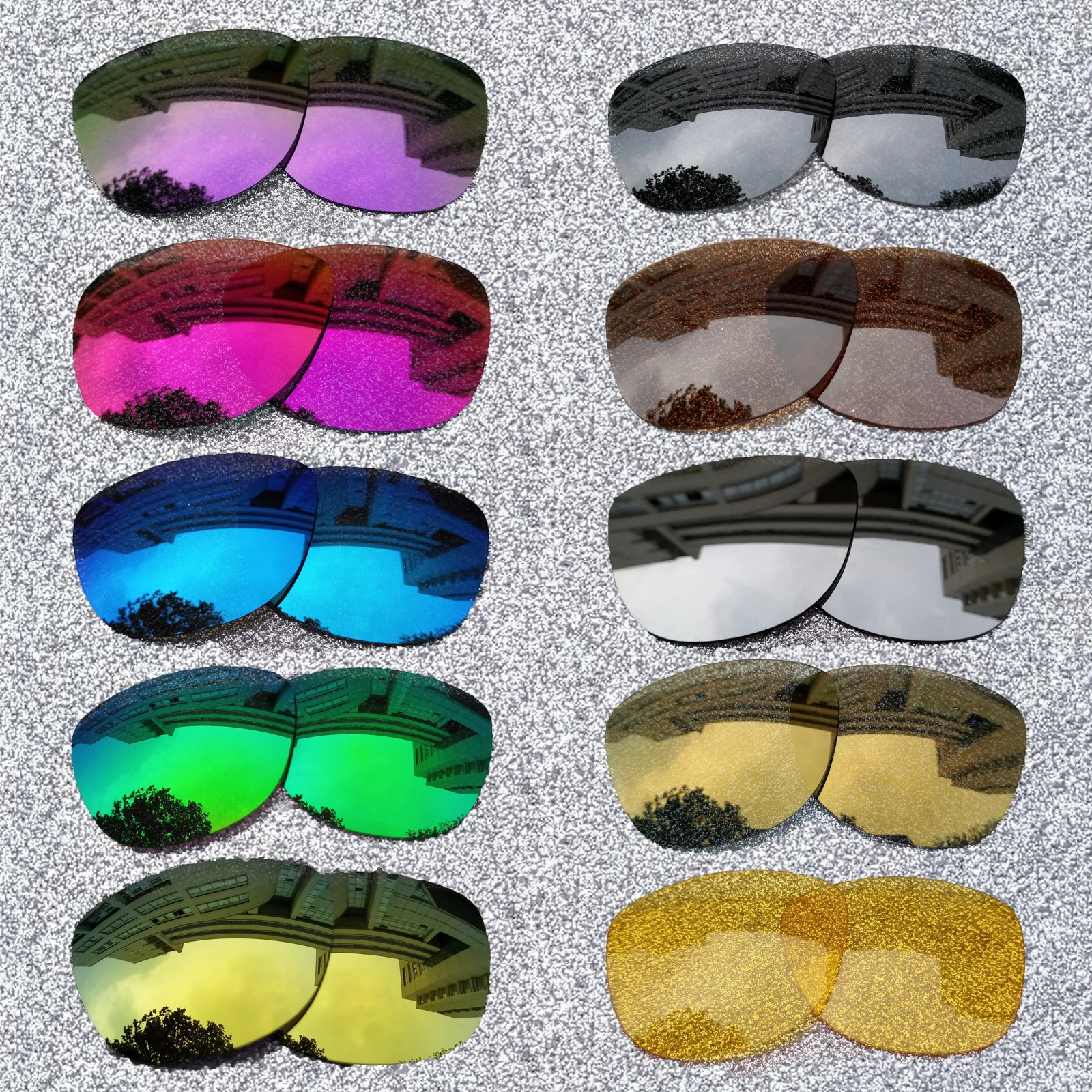 Lenti Di Ricambio Polarizzate Hdtac Per-Oakley Frogskins Oo9013 Occhiali Da Sole Opzioni Multicolori