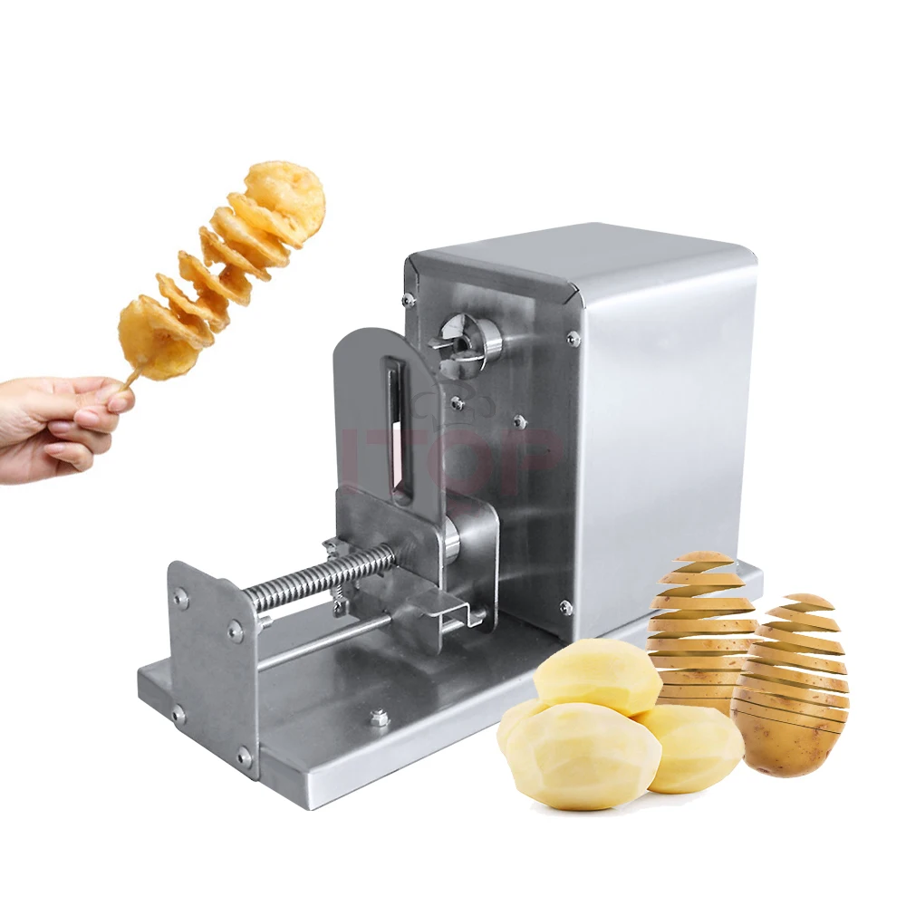 Potato Twister Slicer Cutter Spiral Potato Chips Twister Slicer Tornado Cutter for family use