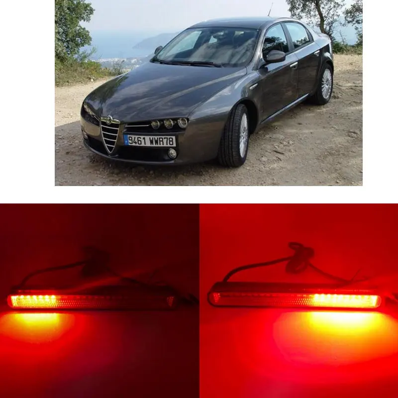 Additional Brake Lamp For Alfa Romeo 159 145 146 147 155 156 164 166 33 4C  brera giulietta gt gtv mito spider Stelvio Giulia