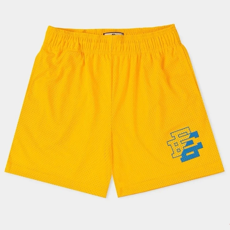 Eric Emanuel EE Basic Short NEW YORK CITY SKYLINE 2024 summer casual shorts fitness sweatpants gym workout mesh Sport men 2
