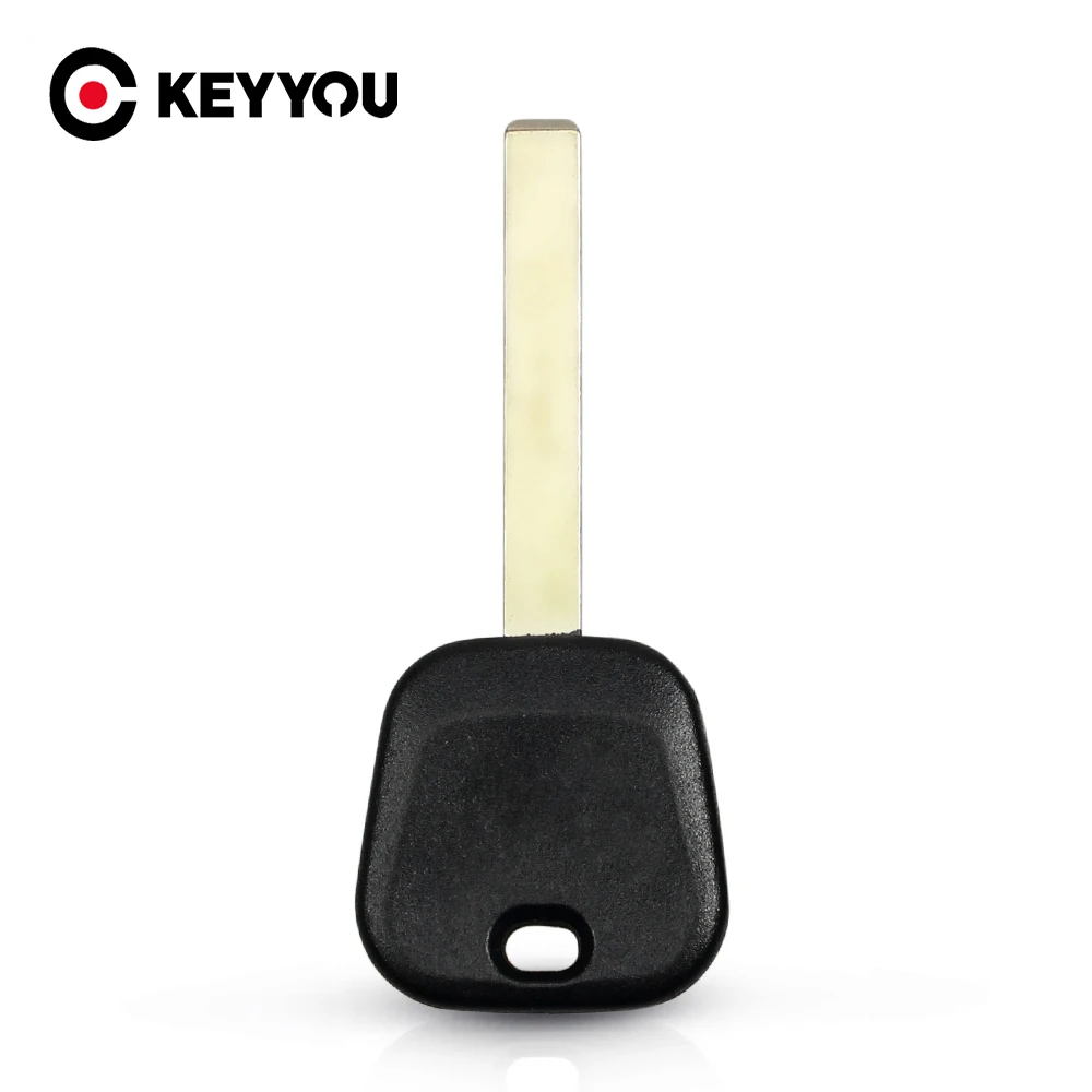 KEYYOU 10pcs Transponder กุญแจรถสําหรับ Chevrolet Cruze Buick Key Blanks พร้อม Uncut HU100 ใบมีดไม่มีชิป