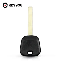 KEYYOU 10pcs Transponder กุญแจรถสําหรับ Chevrolet Cruze Buick Key Blanks พร้อม Uncut HU100 ใบมีดไม่มีชิป