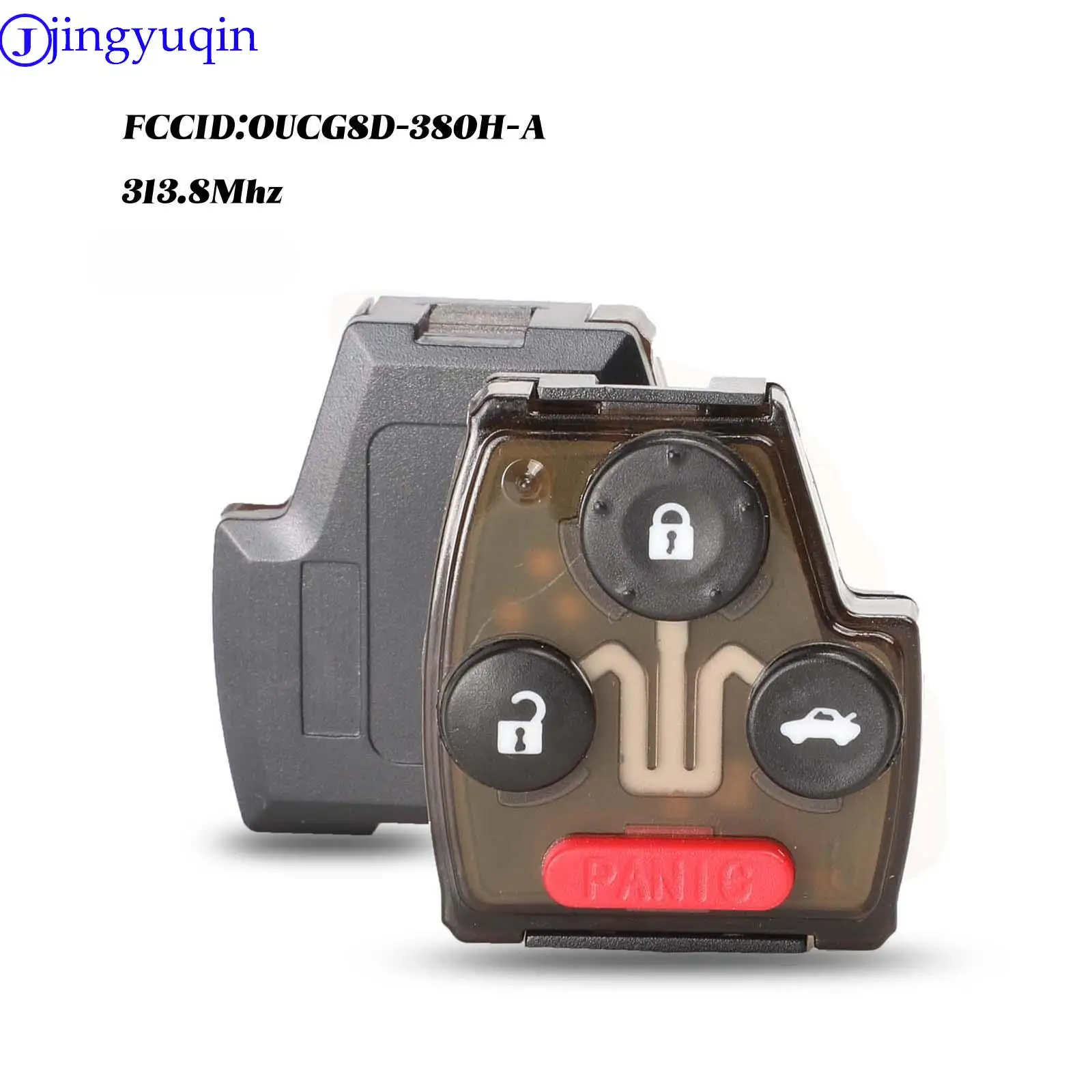 jingyuqin 4Buttons 313.8Mhz Car Remote Keyless Key Fob For Honda Accord