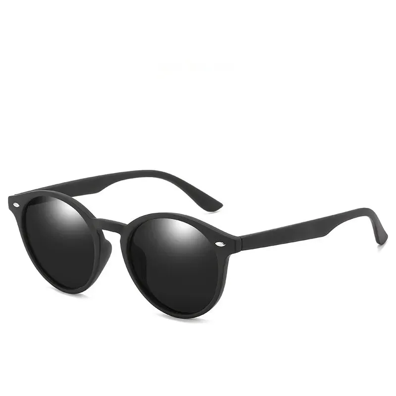 Classic Round Retro Sunglasses Men Women Polarized Vintage Black Driving Sun Glasses Circle Oval Designer Retro Sunglass UV400