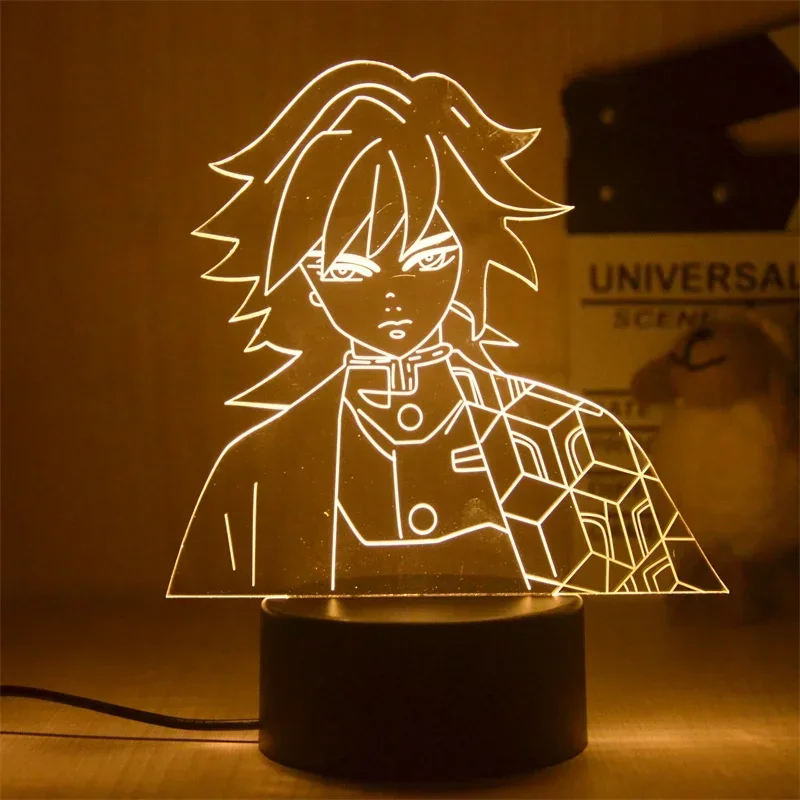 

Demon Slayer Led Lamp Kamado Nezuko Action Figures Night Light Bedroom Decor Kimetsu No Yaiba Anime Desk Lamp Kids Birthday Gift