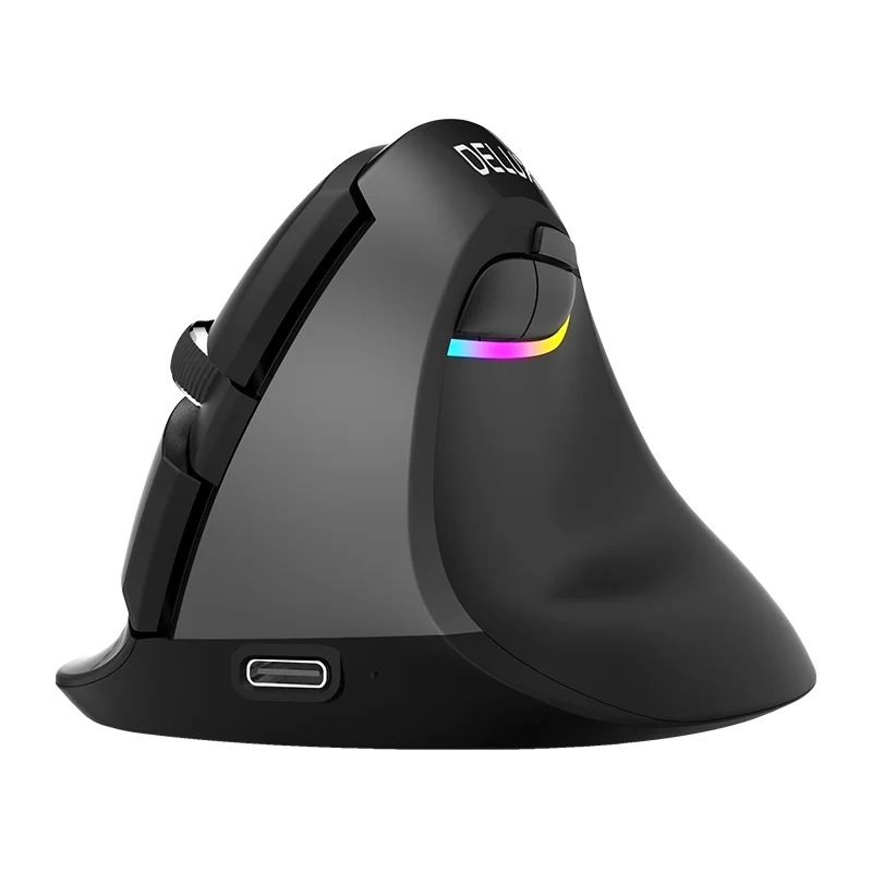 

Mini Silent Wireless Bluetooth Charging Vertical Ergonomic Dual Mode USB Office Mouse