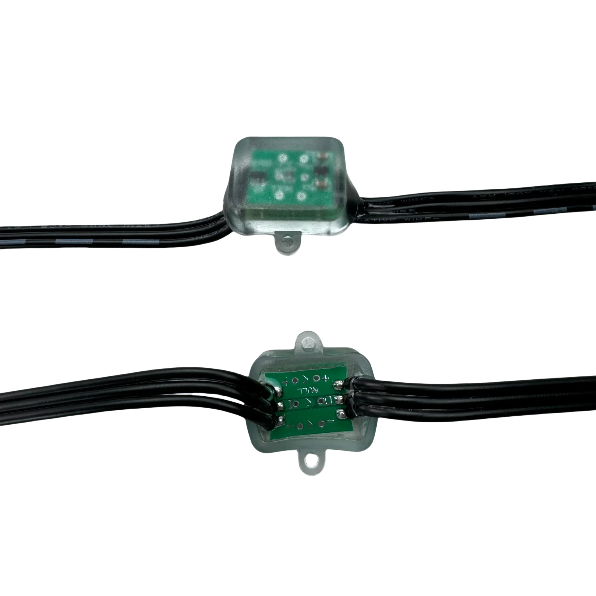 DC5-24V Square Shape Pixel Data Booster Amplifier For 12V 3-wire TTL/SPI pixels WS2811/WS2812/UCS2904 IP67 3 Core