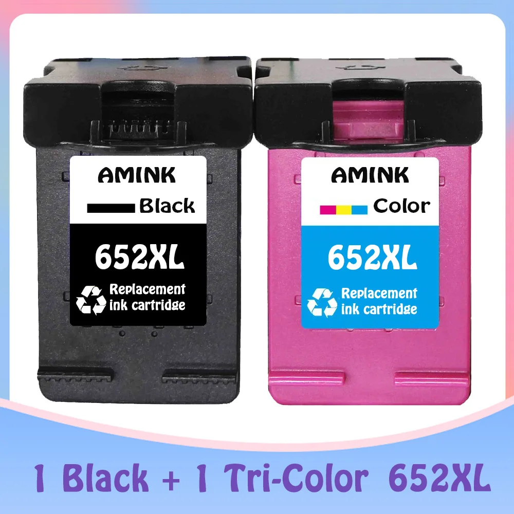 

652XL ink cartridge replacement for hp652 HP 652 XL for HP Deskjet 1115 1118 2135 2136 2138 3635 3636 3835 4535