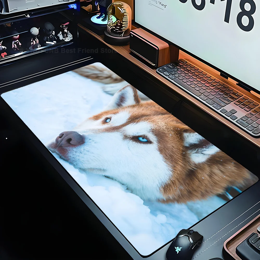 

Pet Dog Large Computer Gaming Accessories MousePads Desk Mats Anti-slip Laptop Soft Mouse Pad
