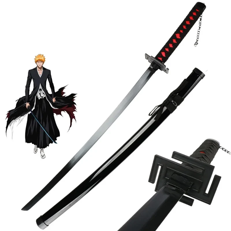 Kurosaki Ichigo Replica Sword - Cosplay Katana From Bleach Anime (Not Sharp)