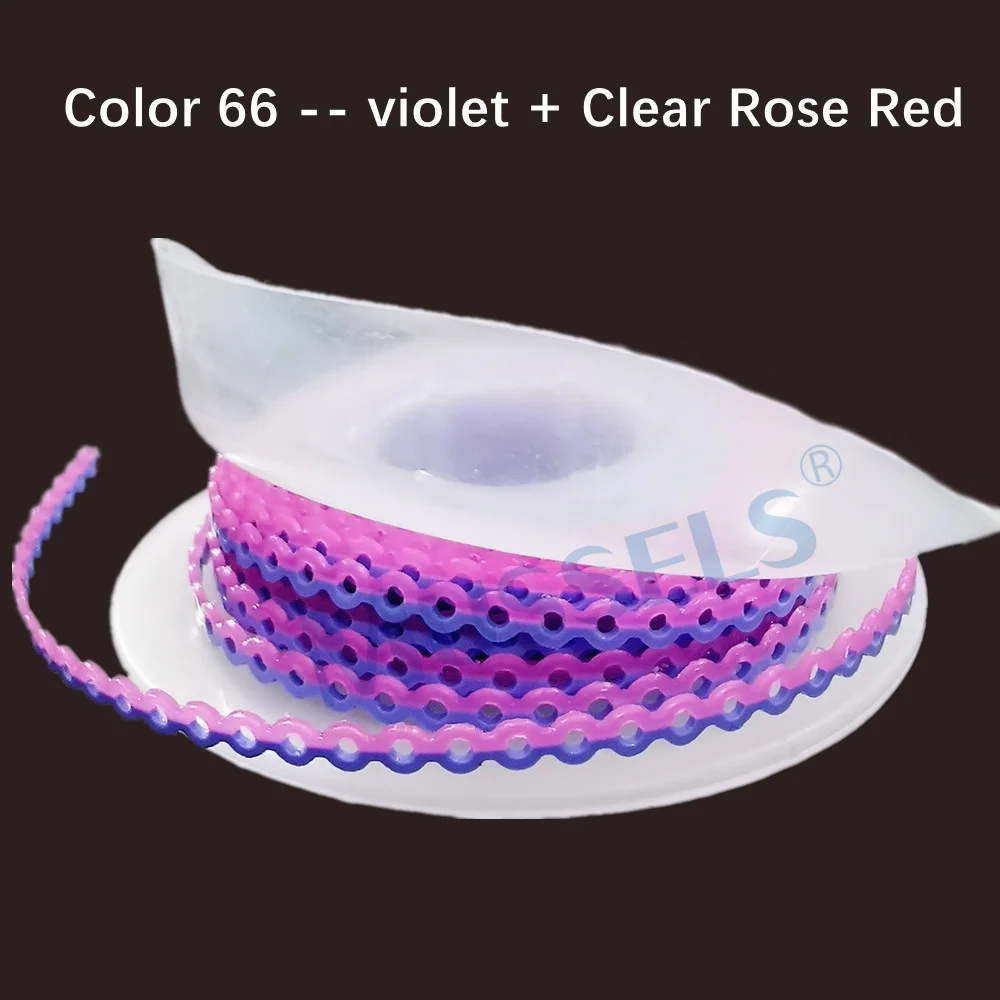 Lot De 37 Paquets De Bandes élastiques Orthodontiques - Pour Attaches Dentaires, Ligatures - Sans Marque