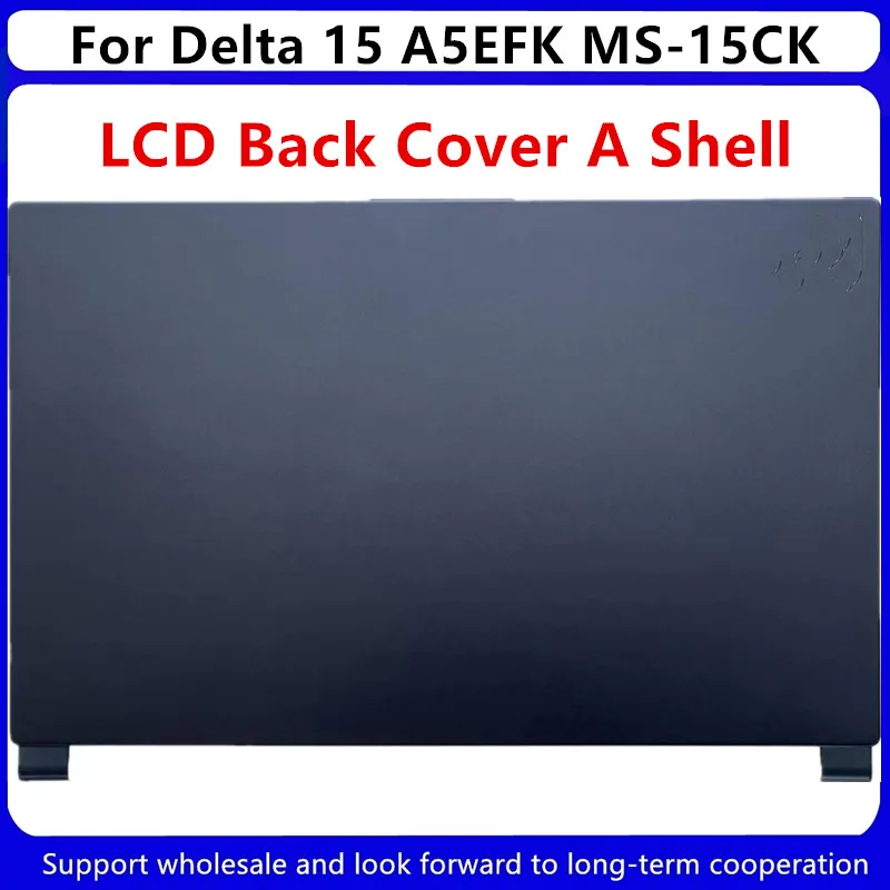 Tampa Traseira Lcd para Laptops Case Traseiro Dobradiças da Moldura Frontal Novo Ms15ck Msi Delta 15 A5efk Ms-15ck 3075cka411y42 - Imagem 4