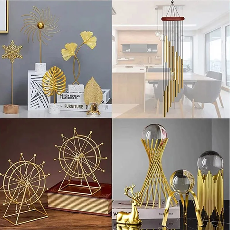 Brass Tube 1pcs DIY Brass Tube Round Diameter Length 200mm 300mm 500mm Seamless Round Tube Brass Pipe Model Making Rod Cutting Tool