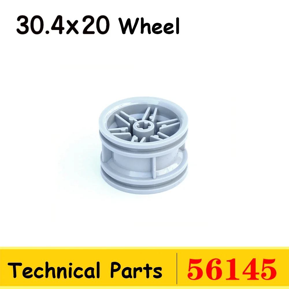 Ketten- und Rollenpaket MOC Large Track Tank Crawler Wheels Tire 53992 13972 56145, kompatibel mit Legoeds-Bausteinen – Detail 3