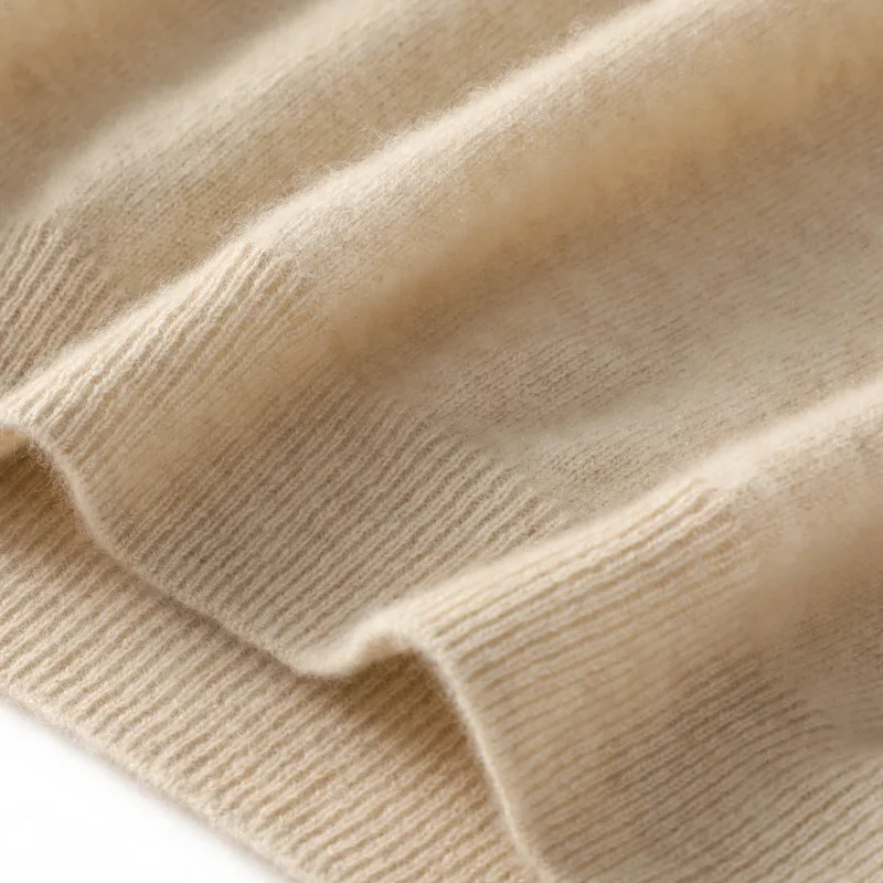 Women 100% Merino Wool Sleeveless Pullovers Turtleneck Sweater Waistcoat Wool Knitwear Spring Autumn Winter Fashion Vest Tops