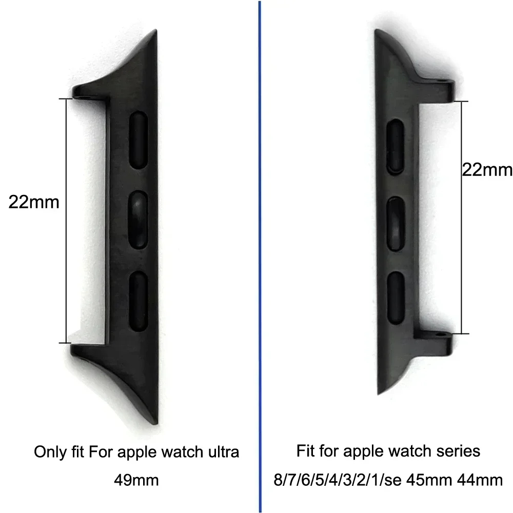 Premium Watchband Connector Adapter for Universal 22mm Straps